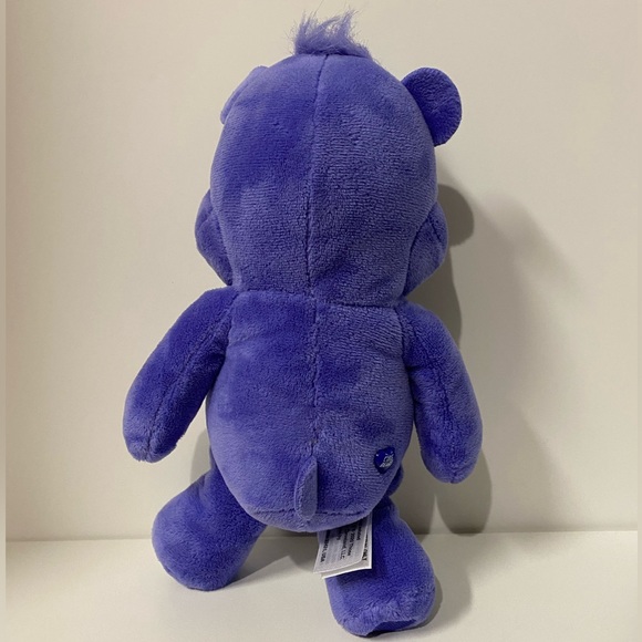Care Bears Plush Harmony Bear Unlock The Magic Basic Fun Purple Stuffed Animal - Picture 3 of 11